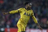 SOUTHAMPTON, ENGLAND - DECEMBER 28:  Danny Rose of Tottenham Hotspur celebrates as Dele Alli of Tottenham Hotspur scores their fourth goal during the Premier League match between Southampton and Tottenham Hotspur at St Mary's Stadium on December 28, 2016 in Southampton, England.  (Photo by Julian Finney/Getty Images)